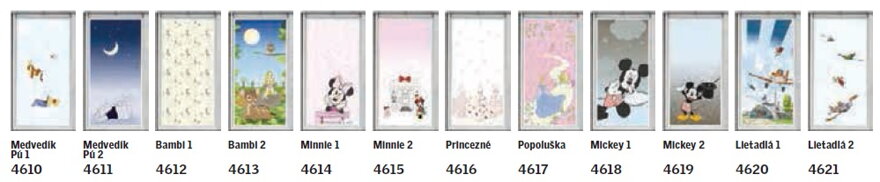 velux rolety Disney