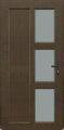 Dvere EKO D6 Antracit/Orech