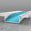 Bosáž lišta LBPM PVC 2,5 m