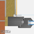 Okenná začisťovacia lišta 2D LS2-32 plus