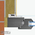 Okenná začisťovacia lišta 3D LS3-300