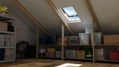 Strešný svetlík RoofLITE 45 x 73 s lemovaním
