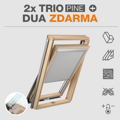 Strešné okno Rooflite TRIO PINE