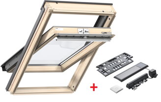 Balíček VELUX GLL Štandard + solárny pohon KSX 
