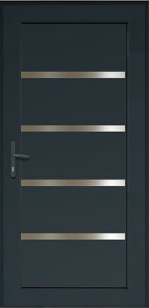 Dvere EKO D5 Antracit/Orech