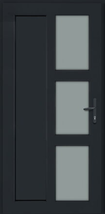 Dvere EKO D6 Antracit/Orech