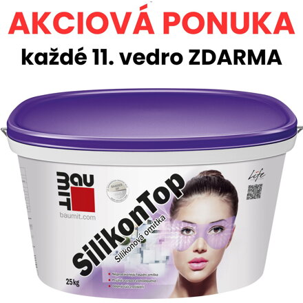 Fasádna omietka Baumit SilikonTop 25 kg