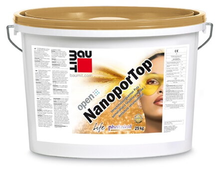 Baumit NanoporTop 25kg - škrábaná štruktúra