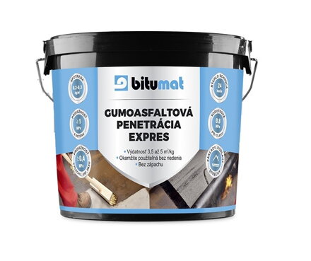 Gumoasfaltová penetrácia 10kg