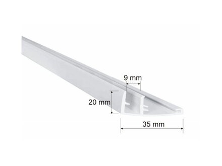 FAKRO LXL ukončovacie lišty PVC