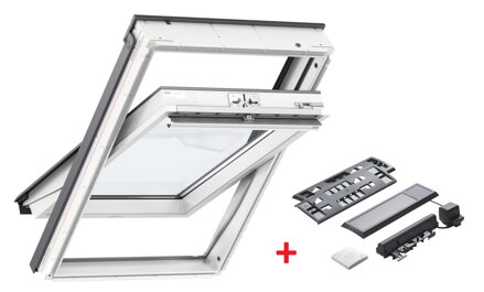 Balíček VELUX GLU Štandard + solárny pohon KSX 