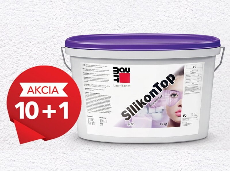 Fasádna omietka Baumit SilikonTop 25 kg