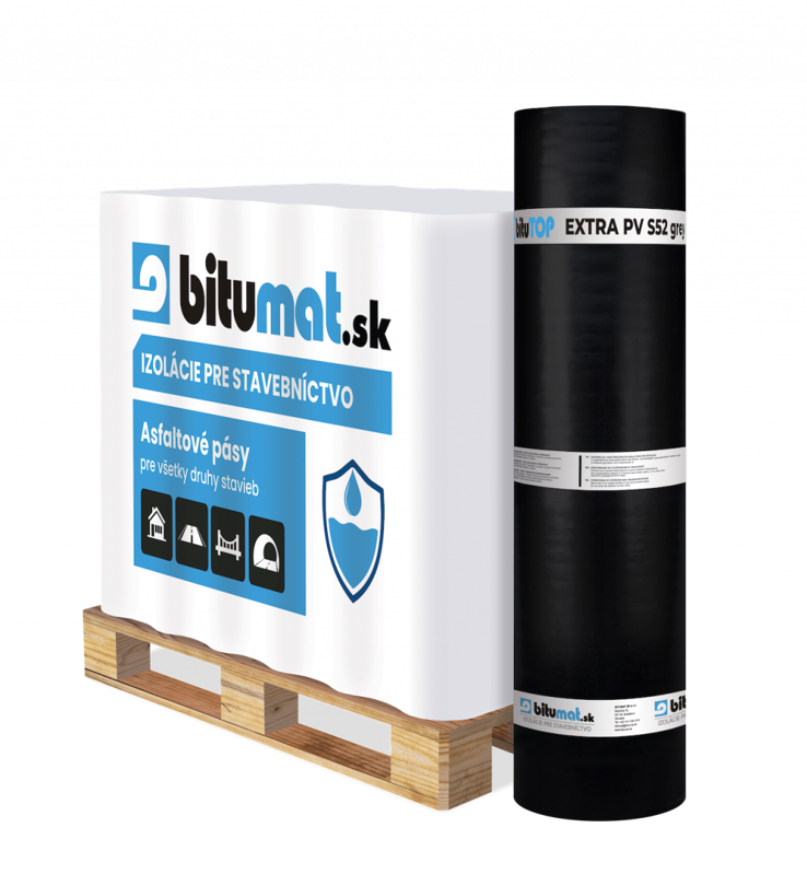 Asfaltový pás BituTOP EXTRA PV S52 grey