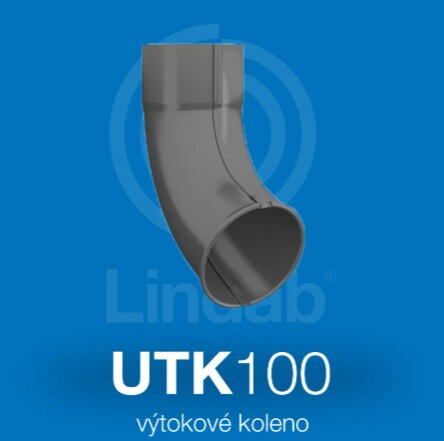 Výtokové koleno 70°