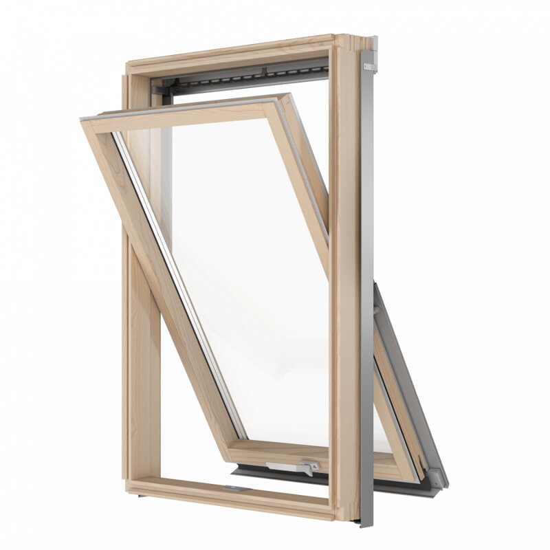 TRIO PINE drevené strešné okno  66 x 118