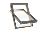 SOLID PINE drevené strešné okno s ventilačnou klapkou 78 x 118